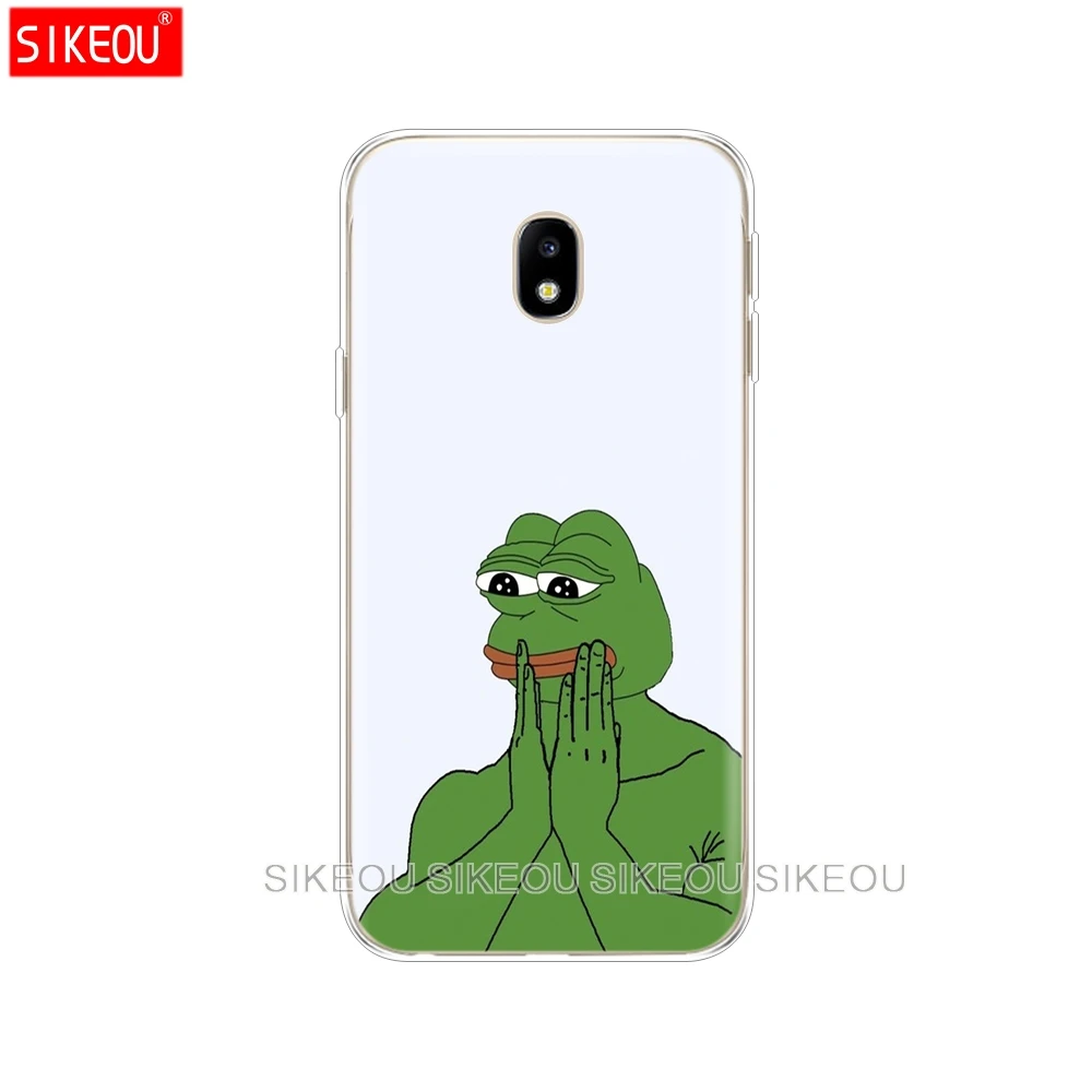 Силиконовый чехол для телефона Samsung Galaxy J3 J5 J7 2017 J330 J530 J730 PRO j2 2018 Милый Забавный мем