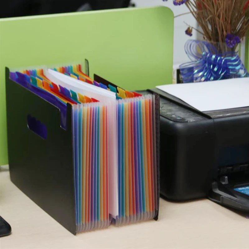 portable accordion file