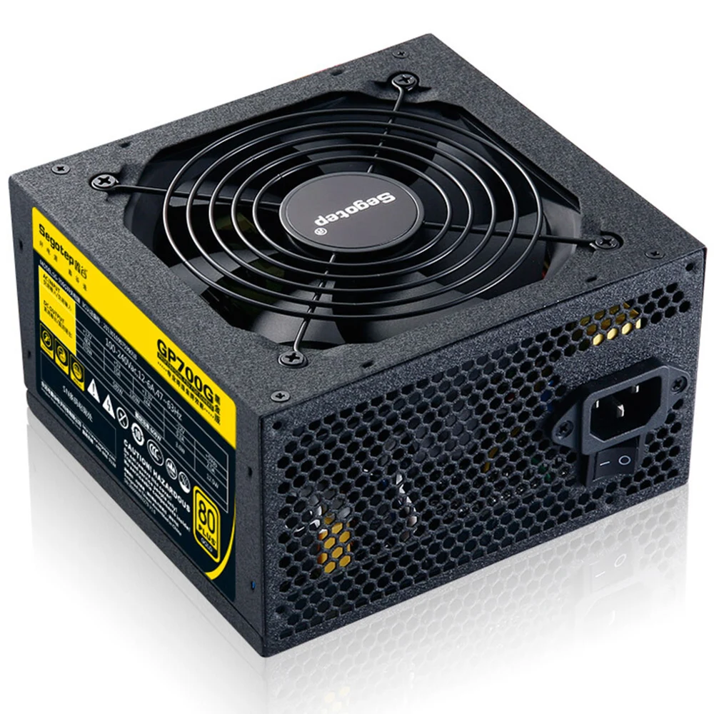 Segotep 600 واط GP700G atx pc الألعاب الكمبيوتر امدادات الطاقة psu 12 فولت pfc النشطة 93% كفاءة 80 80plus العالمي ac الإدخال 100-240 Segotep 600 واط GP700G atx pc الألعاب الكمبيوتر امدادات الطاقة psu 12 فولت pfc النشطة 93% كفاءة 80 80plus العالمي ac الإدخال 100-240