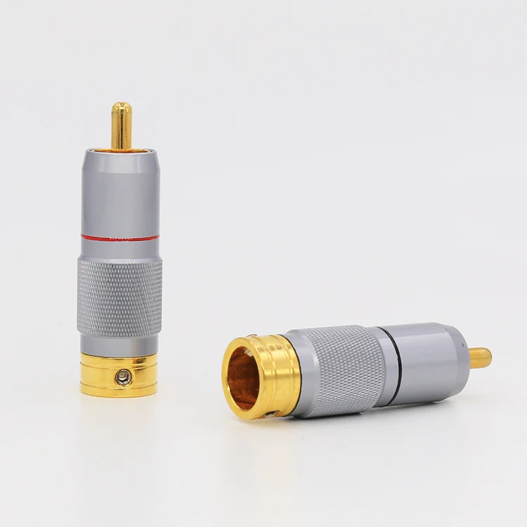 Высокопроизводительные Позолоченные Аудиоразъемы RCA VR003G RCA|connector rca|connectors goldconnector