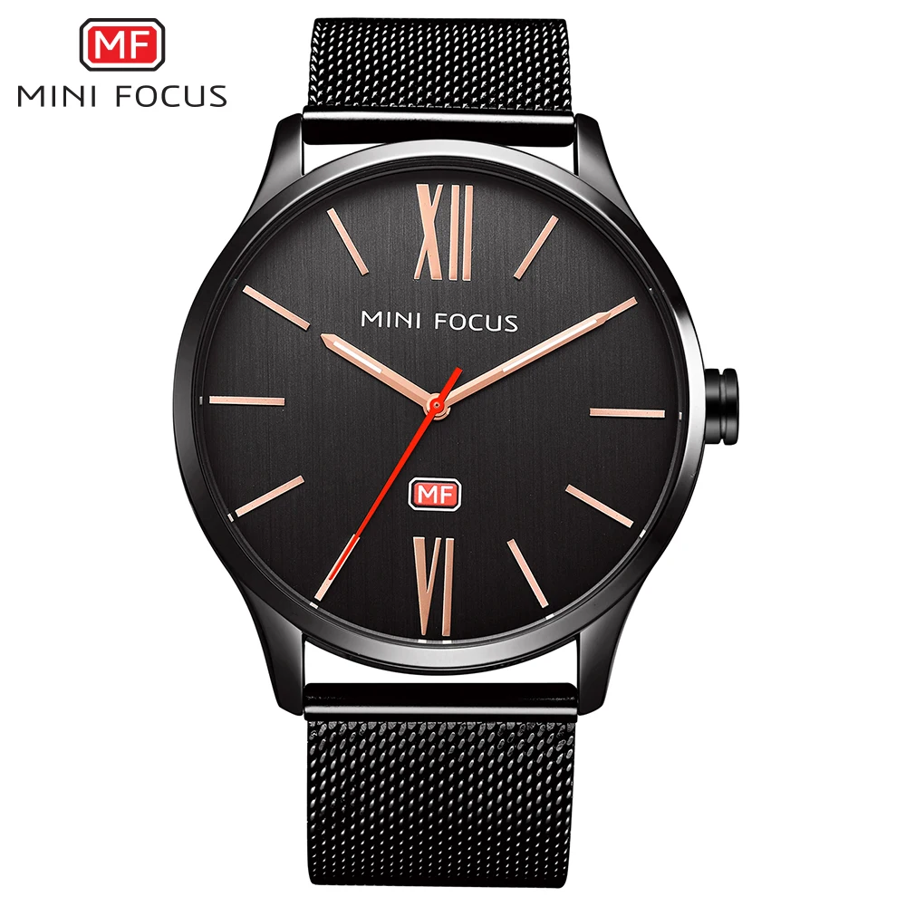 

MINIFOCUS Men Luxury Gold Watch Woman Brand Waterproof Quartz High Quality Stainless Steel Business Watches relogio masculino