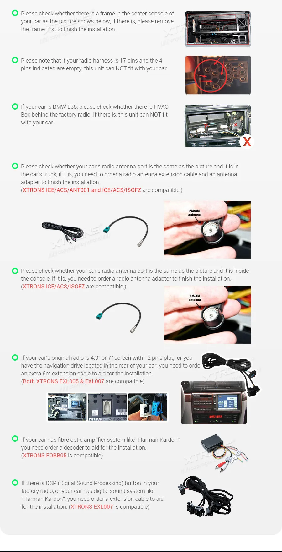 XTRONS " Android 9,0 автомобильный dvd-плеер для BMW E39 M5 1999 2000 2001 2002 2003/7 серии 1997 1998 стерео радио gps OBD TPMS wifi