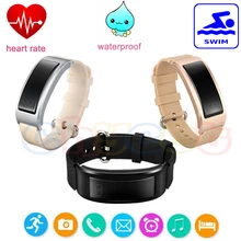 DF23 Bluetooth4.0 fit бит Smart запястье inteligente браслет с сердечного ритма Мониторы плавать Mi нг трекер PK miband Ми 2 D21 H3