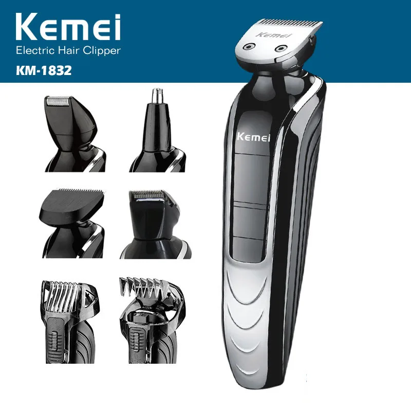

Kemei New Cutter Electric Hair Clipper Rechargeable Hair Trimmer Shaver Razor Cordless Adjustable Clipper Styling Accessories