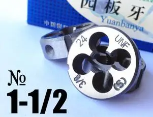 

Free shipping of 1PC DIY quality UN 1-1/2"-28 American standard Die Threading Tools Lathe Model Engineer Thread Maker