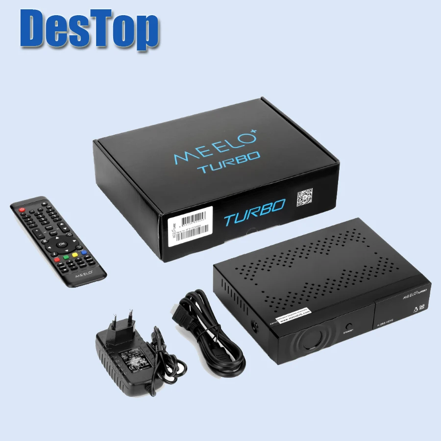 

MEELO TURBO DVB-S2/C/T2 linux IPTV Satellite Receiver 7 Segment - 4 Digits Display Processor 256MB Flash 512MB DDR