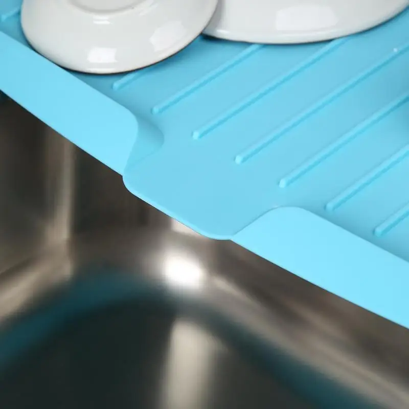 Большая пластиковая тарелка лоток-Сушилка сушилка над раковиной столешница для хранения кухни вешалка-органайзер столовые приборы капельная тарелка держатель для раковины