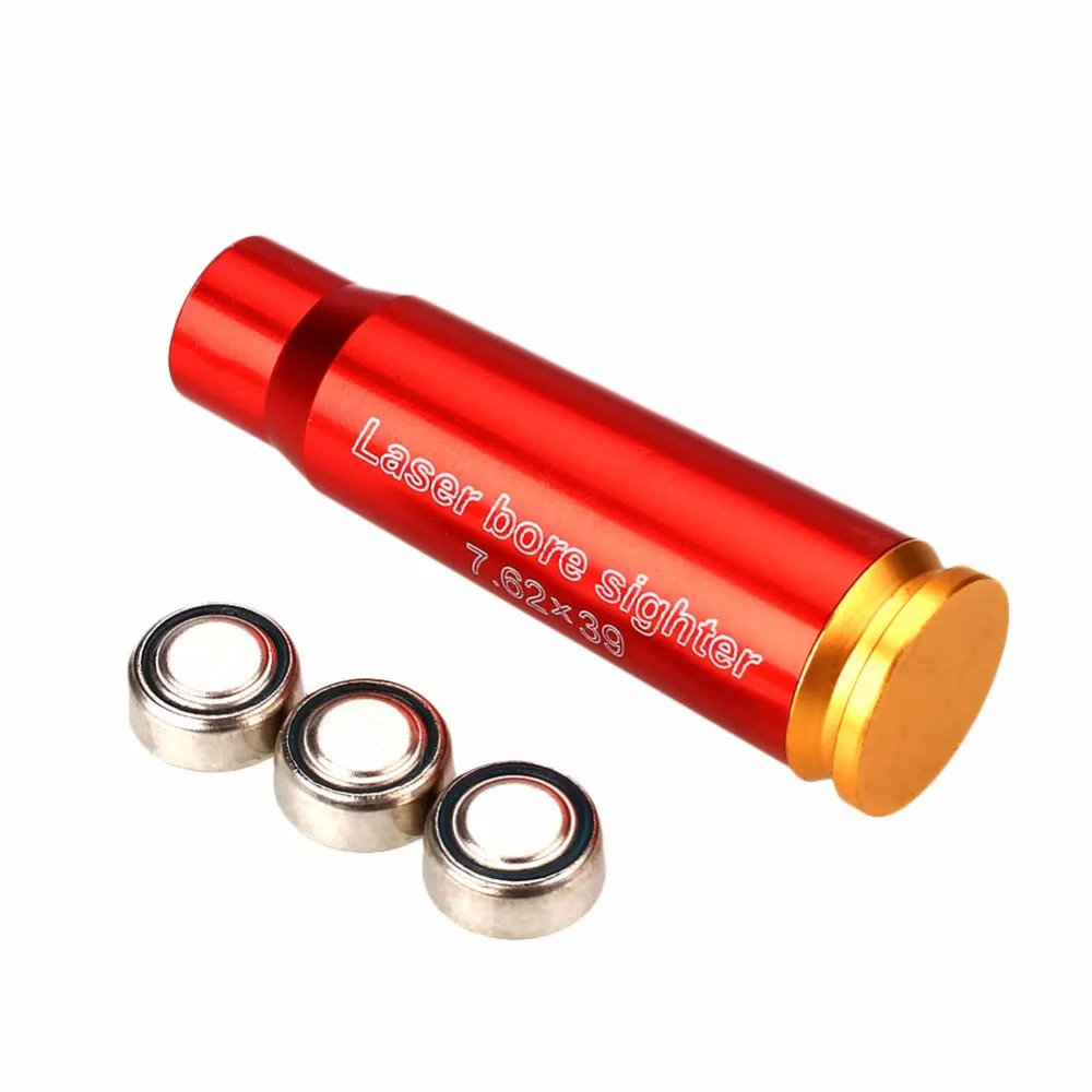 

Tactical 7.62x39 Red Dot Laser Sight Bore Sighter Boresighter Rifles Hunting