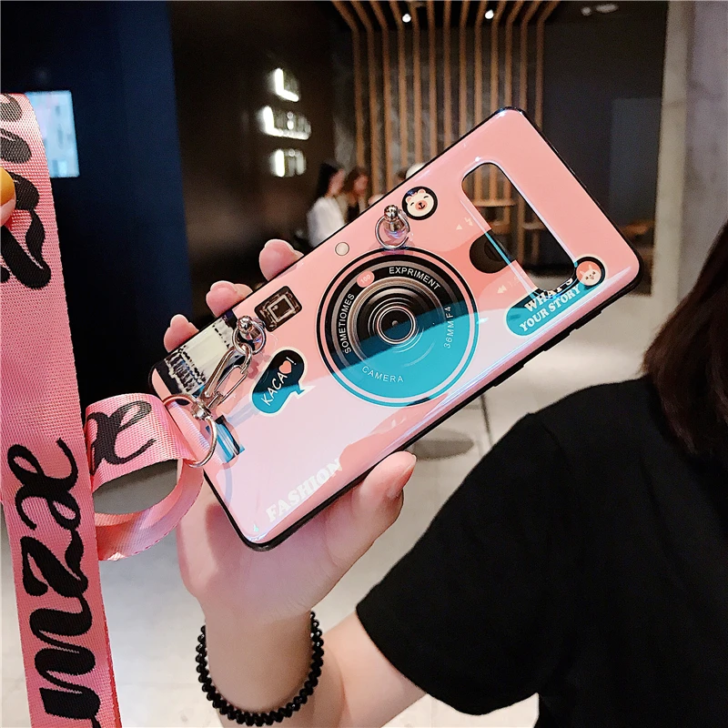 Snzvok Камера стоячий кейс-держатель для samsung Galaxy A2 Core A80 A90 A9 Star Pro A750 J7 плюс J510 Мягкий