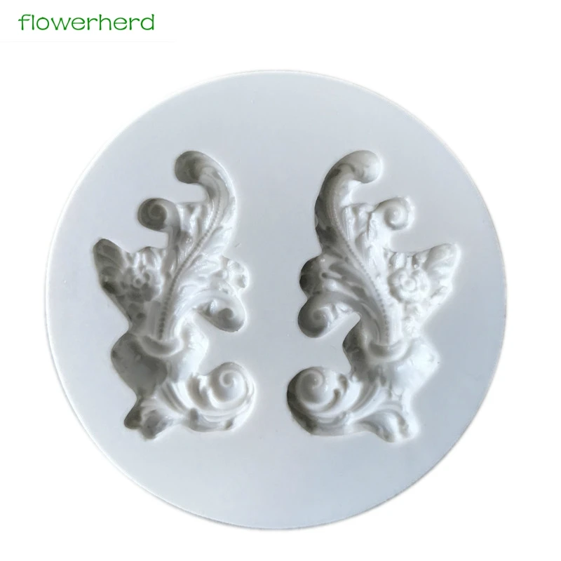Sugarcraft Flower Silicone Mold Fondant Cake Decorating Tools Chocolate Gum Paste European Embossed Pattern | Дом и сад
