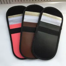 1pcs Faraday Bag Theft Prevention Car Keyless Key Entry Fob Guard Signal Blocker Storage Bag Shielding Bag Wallet Card Pack ingenious car theft prevention systems