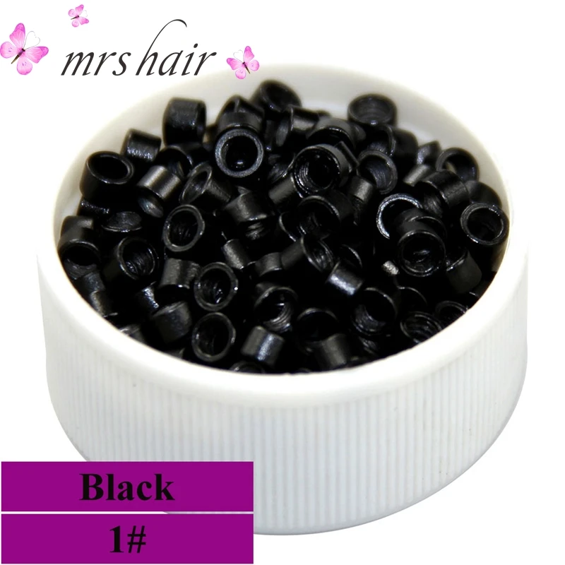 Micro Screws Rings Beads 4.5X3.0mm Micro Links Beads 9 Kinds Of Color
