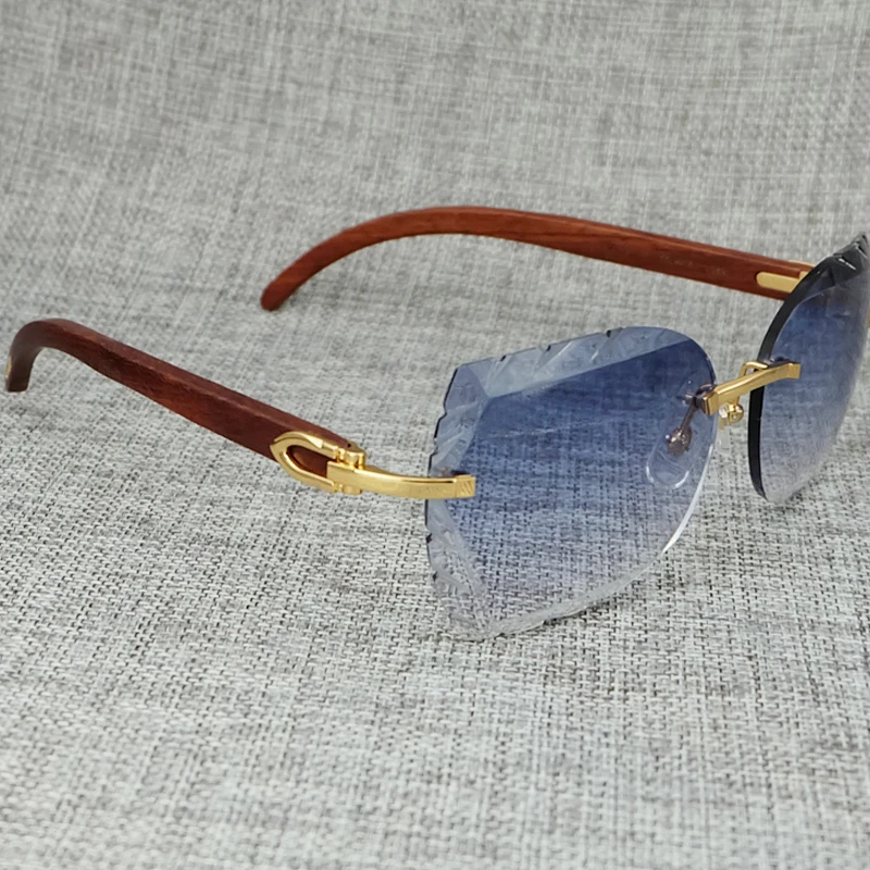 Carter Gläser Lady Gold Neue Sonnenbrille Brillen Stilvolle Glas Blue Männer Elegante Großhandel Sun Luxus Gradient Party Holz Designer Freizeit Dekoration t7wTOO
