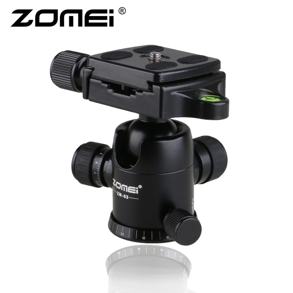Zomei Zm03 Photography Tripod Ball Head (updated Version) Metal