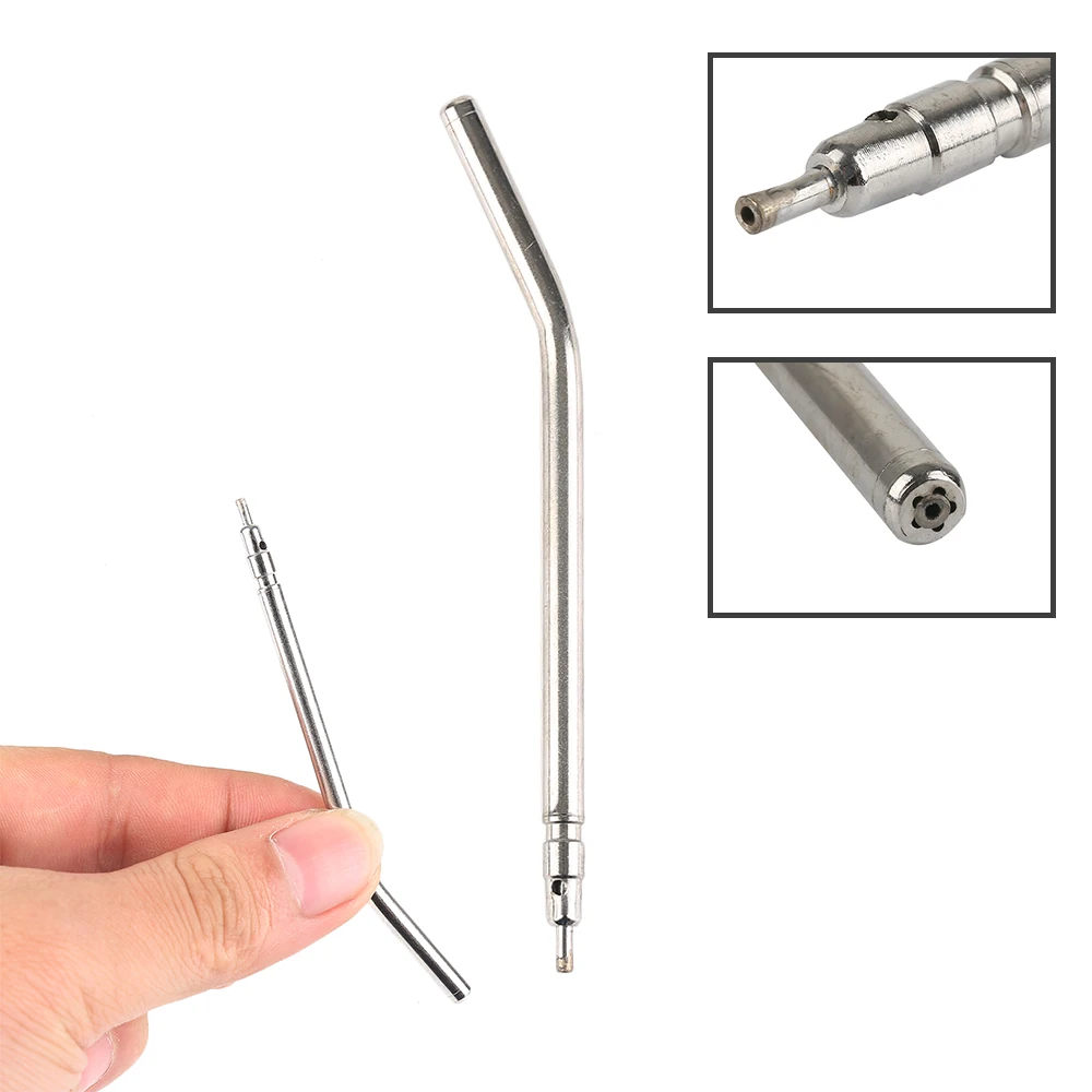 

New Arrival 1Set Dental Air Water Spray Triple 3 Way Stainless Steel Syringe Tube With Dentist Equipment