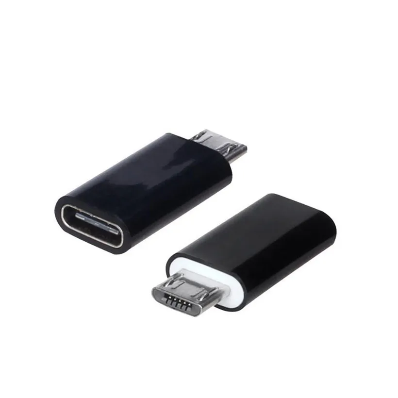Прямая адаптер для мобильного телефона type-C мужской разъем для Micro USB 2,0 Женский USB 3,1 конвертер данных адаптер для samsung 9926