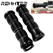 REWMTER мотоцикл индийский Скаут ручки мотоцикла CNC атласные черные металлические ручные ручки