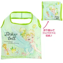 Новая мода феи Динь Белл женщина девушки большой нейлон сложенный хозяйственные сумки для детей