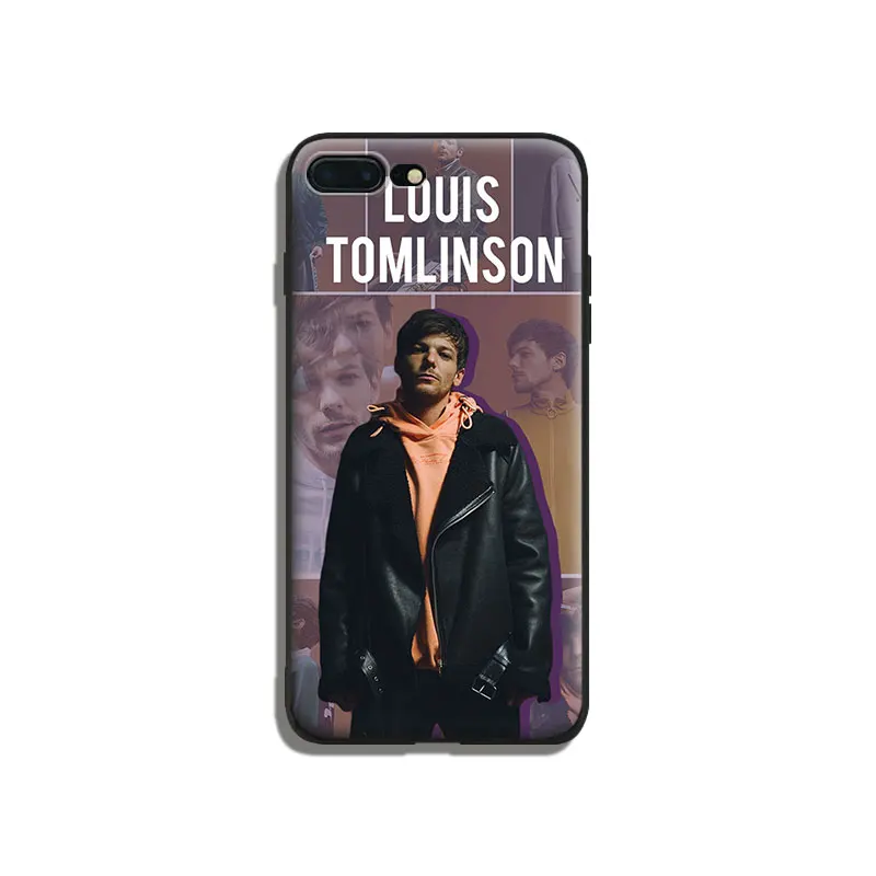 Louis Tomlinson Coque For Apple iPhone X 8Plus 8 7Plus 7 6SPlus 6s 6Plus 6 Se 5s 5 Soft Silicone Tpu Phone Case Shell Cover