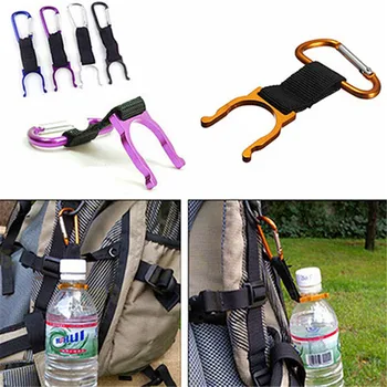 

Wholesale Carabiner Water Bottle Buckle Hook Holder Clip,500pcs/lot