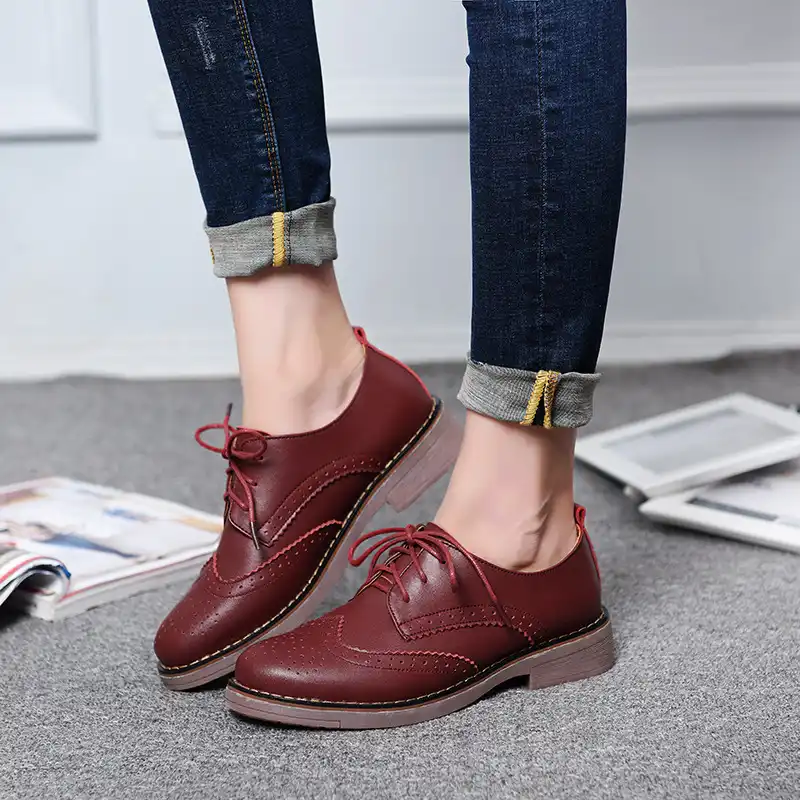 zapatos oxford mujer