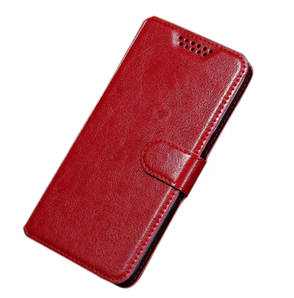 Для VMobile TEENO S9 Note 9 J7 J6 A10 XS pro M9 VMobile 20 из искусственной кожи в стиле ретро чехол с откидной крышкой Магнитный Модный чехол-кошелек - Цвет: Red