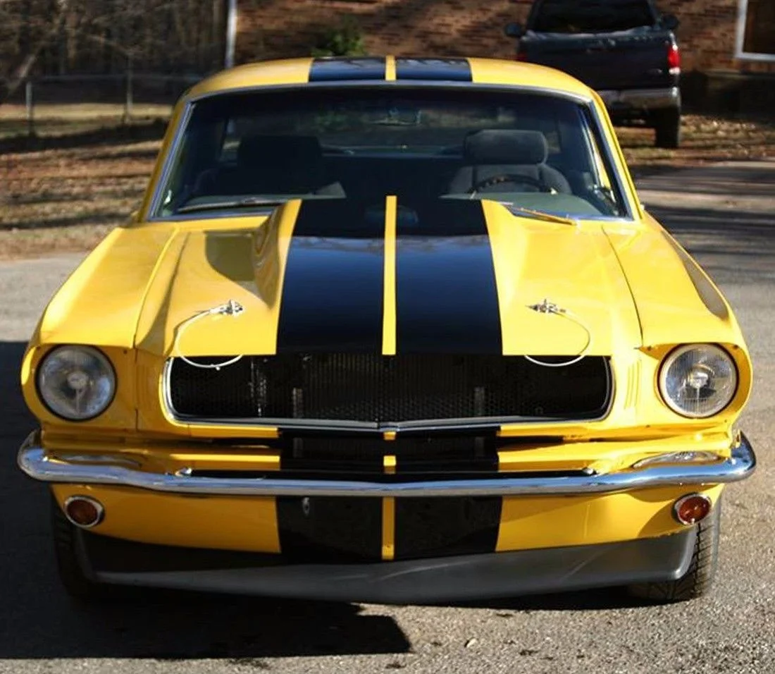 Для наклеек наклейка в полоску набор для классического Ford Mustang 1965 1973 панель фар