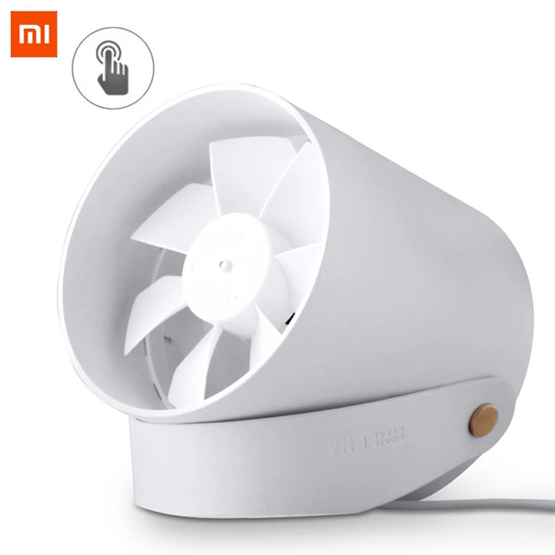 

Original XiaoMi Mijia VH Double leaf silent fan low noise Touch Switch and Second Gear Adjustable Potable Travelling office Fan