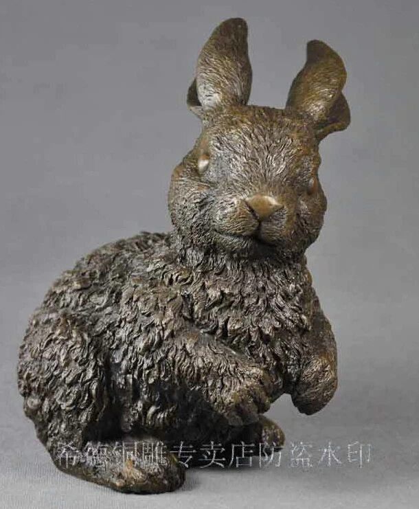 

Art Deco Sculpture Animal Rabbit Bronze Statue