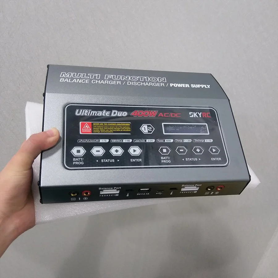 Зарядное устройство SKYRC D400 Ultimate Duo Balance Charger Dis блок питания с поддержкой 1 7S
