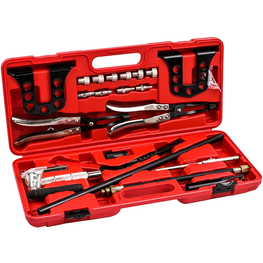 

Universal Valve-Spring Compressor Cylinder head service Removal Installer Kits For Valve Springs Guides Bushes Stem Seal remover