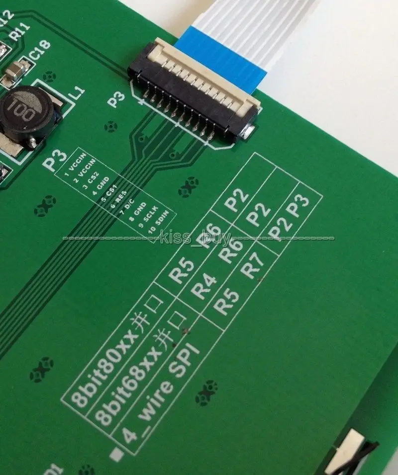 OLED ЖК экран 4 7 дюйма светодиодный дисплей 256X128 SPI/ 8 бит 3 В для уровня IO 51 STM32 ssd1322