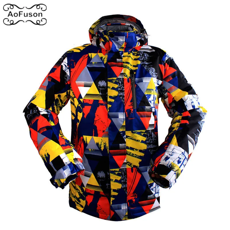Professional Ski Snowboard Jacket Snow Windproof Waterproof Warm Hiking Coat Breathable Skiing