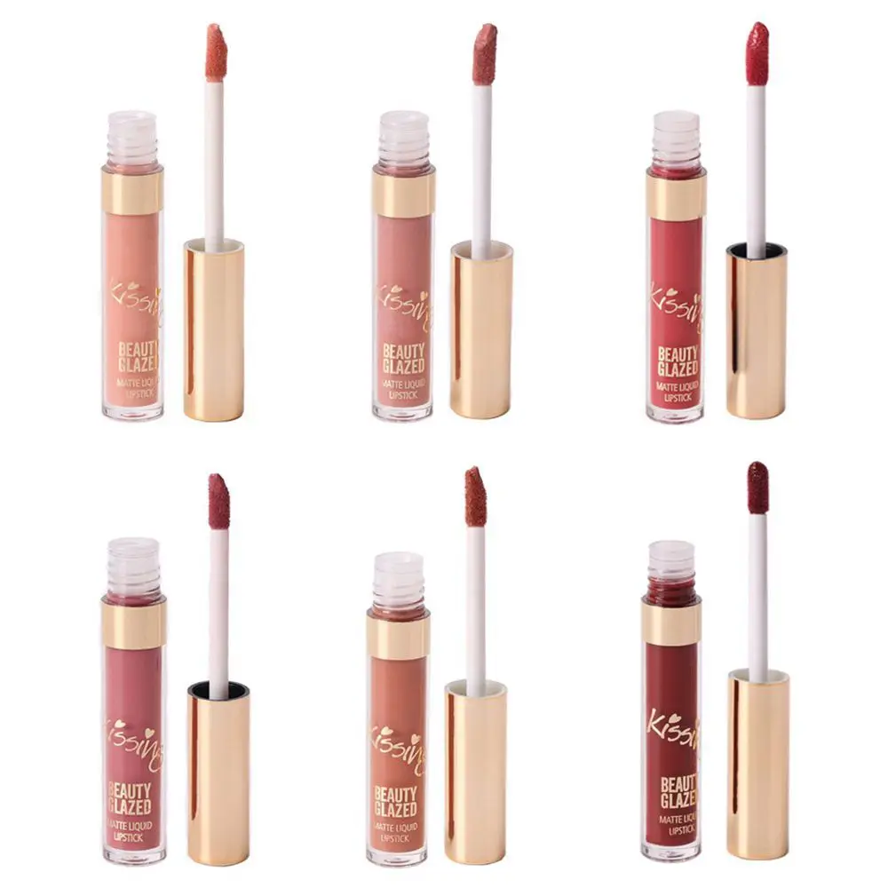 5Pcs/Lot Nude Matte Waterproof Liquid Makeup Lipstick Pigments Makeup Lipsticks Sexy Beauty Lips Gloss Lip Kit Women Fashion 5Pcs/Lot Nude Matte Waterproof Liquid Makeup Lipstick Pigments Makeup Lipsticks Sexy Beauty Lips Gloss Lip Kit Women Fashion