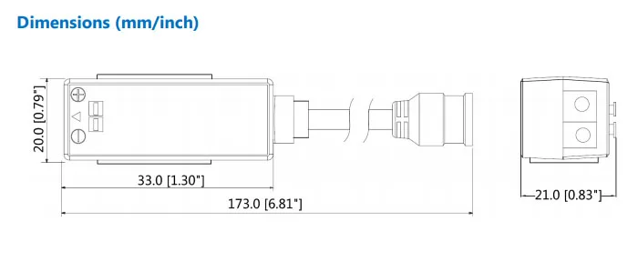 HD-CVI/TVI/AHD пассивный видео балун поддержка 720P 960P 1080P 3mp 4mp 5mp HDCVI камера передача по сети CAT5E/6 кабель 200 м