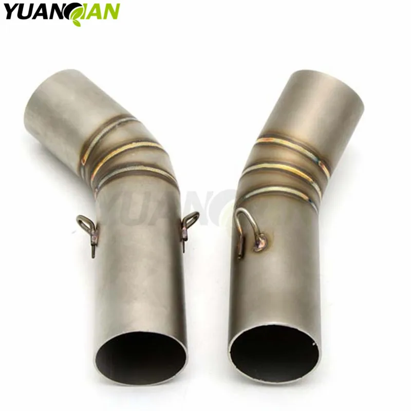 A middle connect For ducadi 848 Motorcycle Exhaust Pipe Muffler Escape
