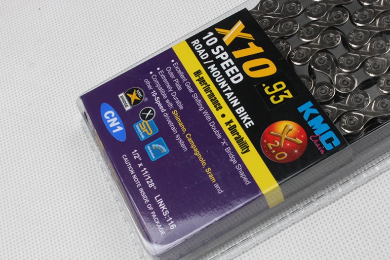 Flash Deal KMC X8/Z99/X9/X10/X11 Chain 116 links 8/9/10/11 speed Silver/Gray for Shimano SRAM Campagnolo MTB Road bike entry-level chain 8