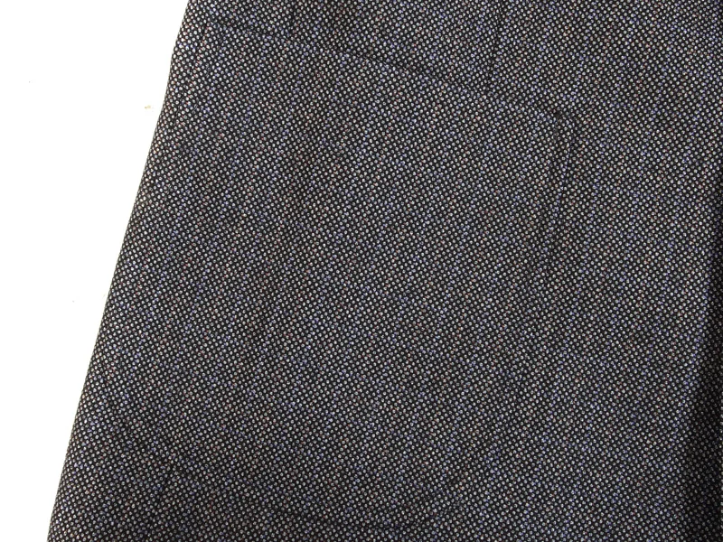 WAEOLSA Mature Men Casual Blazers Gray Small Plaid Suit Jackets Middle Aged Man Little Check Pattern Blazer Father Garment Spring (6)