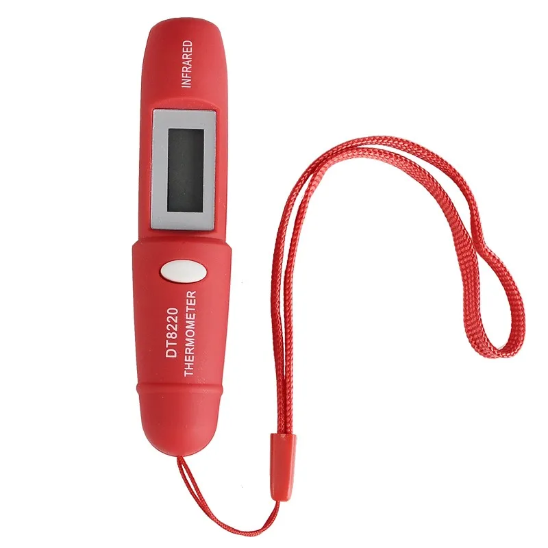 DT8220 Pen Type Mini Infrared Thermometer IR Temperature Measuring LCD