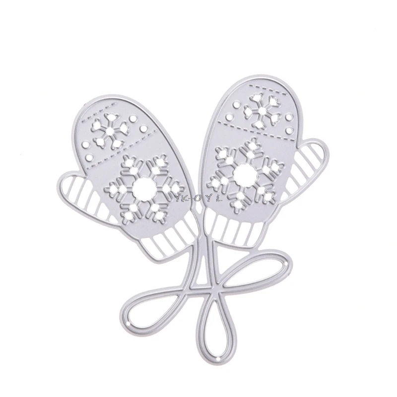 

Metal Cutting Dies Christmas Glove Cutting Dies Stencil DIY Scrapbooking Embossing Paper Card Decor