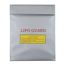 1 шт. термостойкость взрывозащищенные огнестойкие RC LiPo Li-Po батарея мешочек для зарядного устройства безопасный защитная сумка рукав 7x9