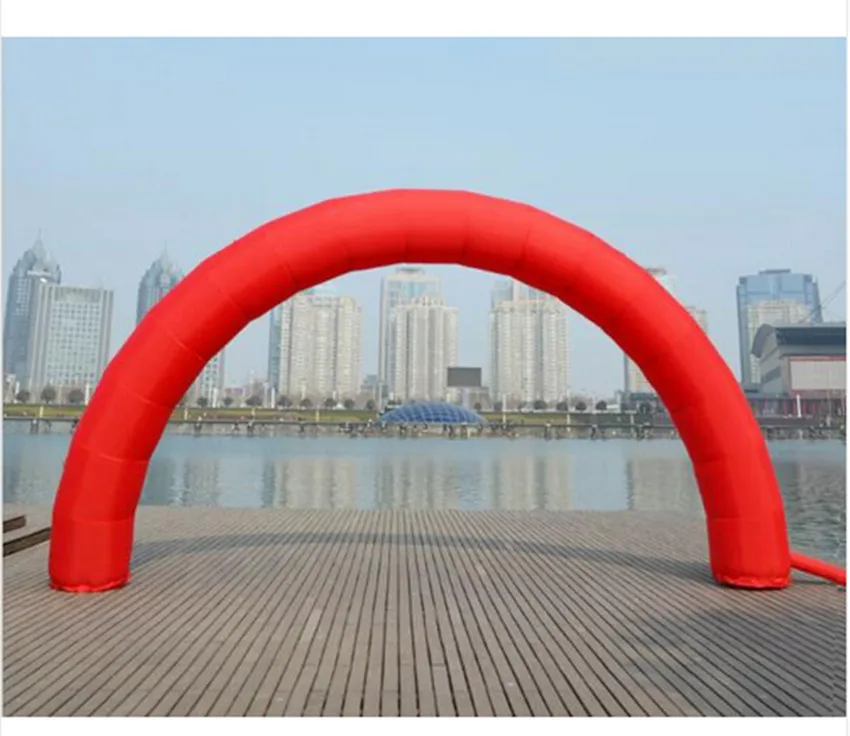 Discount 20ft*10ft D=6M/20ft inflatable Red arch Advertising Fast Free shipping Brand New RH-0