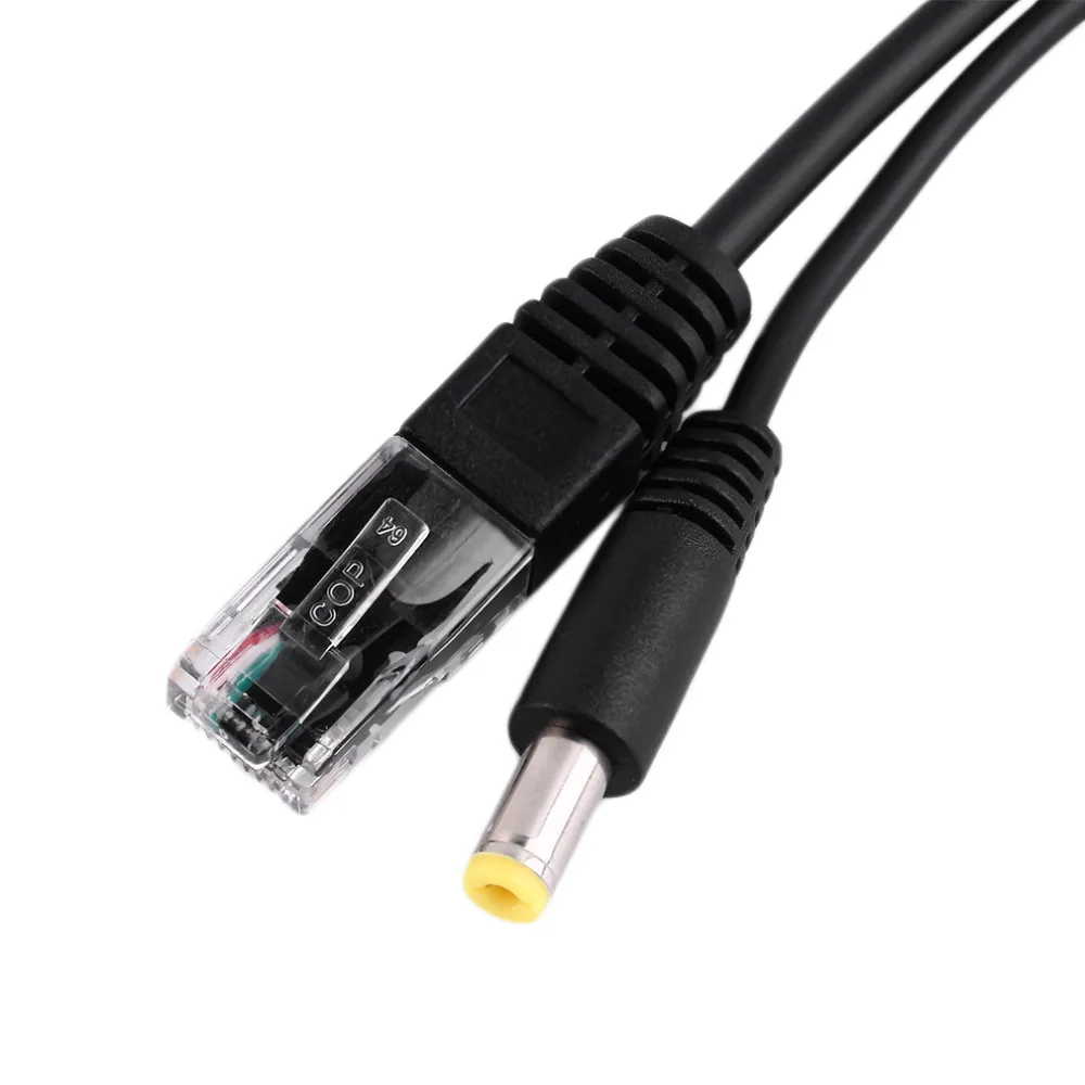 PoE инжектор Ethernet сплиттер Кабель-адаптер для камеры видеонаблюдения PoE сплиттер инжектор блок питания синтезатор сепаратор Combiner