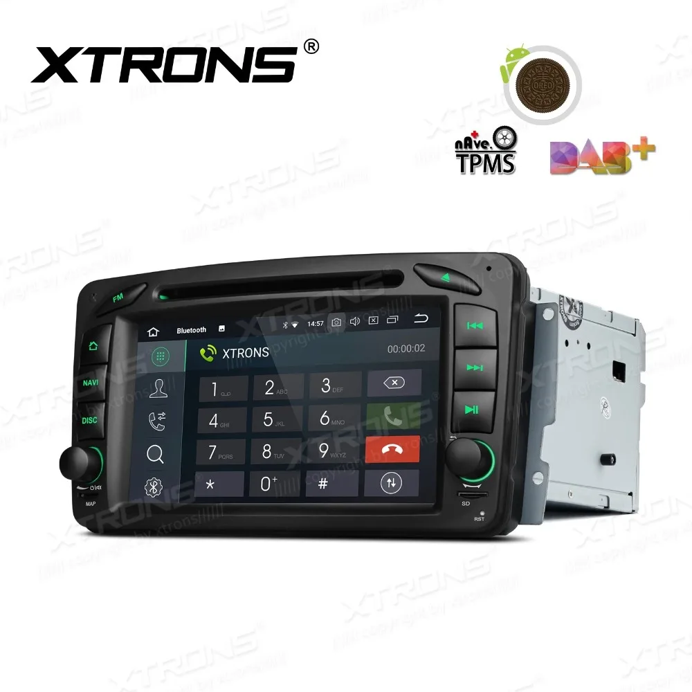 Excellent 7" Android 8.1 RCA Car Multimedia DVD Navigation GPS Radio for Mercedes-Benz C-Class W203 2000-2004 & Viano/Vito W639 2003-2006 1