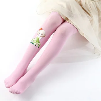 

2018 Kids Girls Stockings Velvet Ballet Dance Stocking Baby Girl Tights Candy Color Children Girls Tights Pantyhose