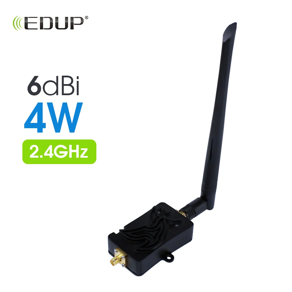 Booster Power Range 802.11n//g//b 8W Amplifier Extender 2.4Ghz WiFi Signal EDUP