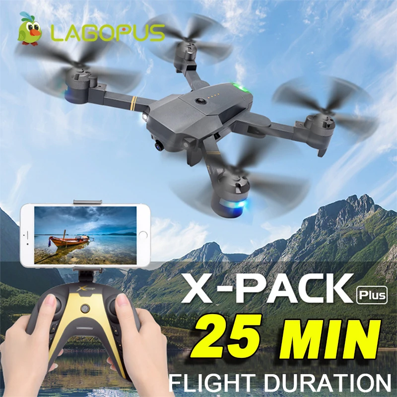 Lagopus XT 1 Plus 25mins Дрон батарея 5MP FPV WIFI 1080P Дроны с камерой HD Квадрокоптер мини