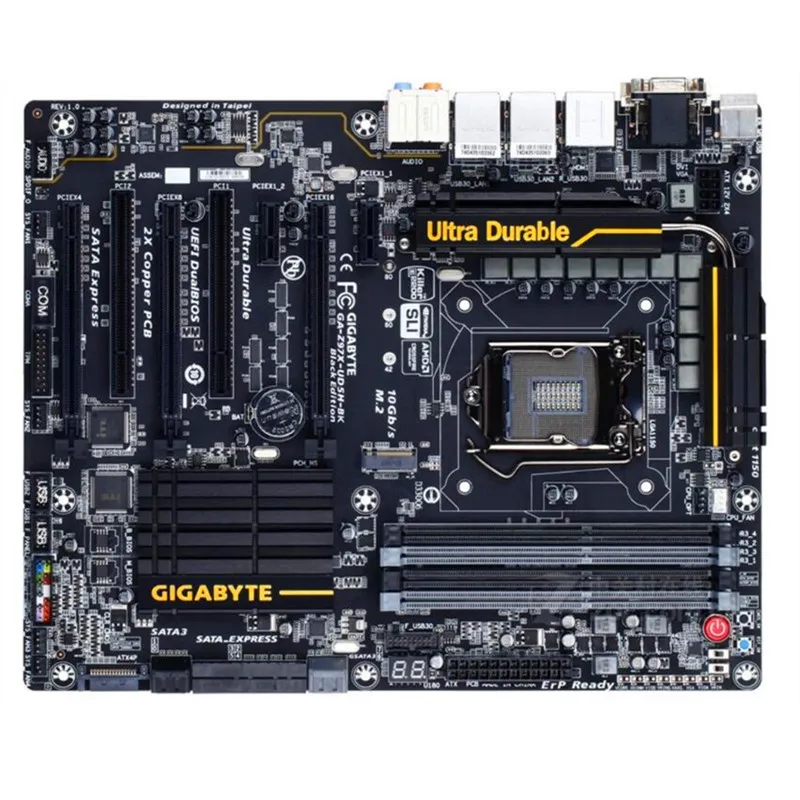 Для Gigabyte GA Z97X UD5H BK оригинальная б/у материнская плата Z97 стандартная розетка LGA 1150