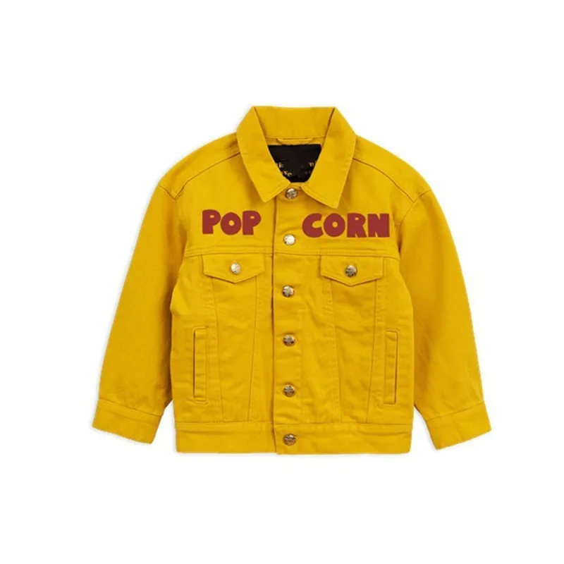 

Fall 2019 Children's Wear, Denim Jacket ins Children's Jacket Tide Pop Corn mini