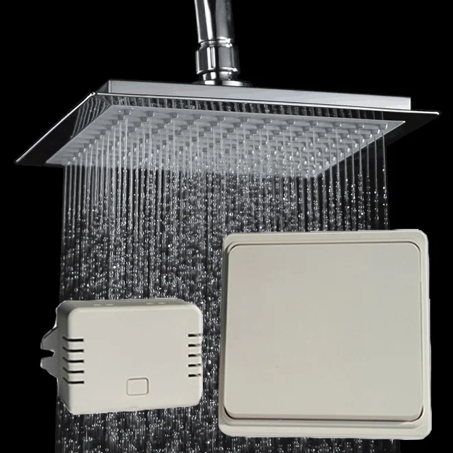 Augreener-Wireless-Wall-Switch-Waterproof-Cordless-Light-Switch-Battery-free-Button-Can-Be-Used-In-Bathroom
